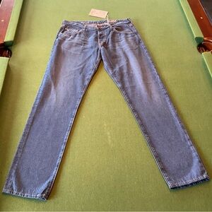 Ag Adriano Goldschmied Blue Tellis Modern Slim Jeans 32x34 Denim NWT Stretch Men